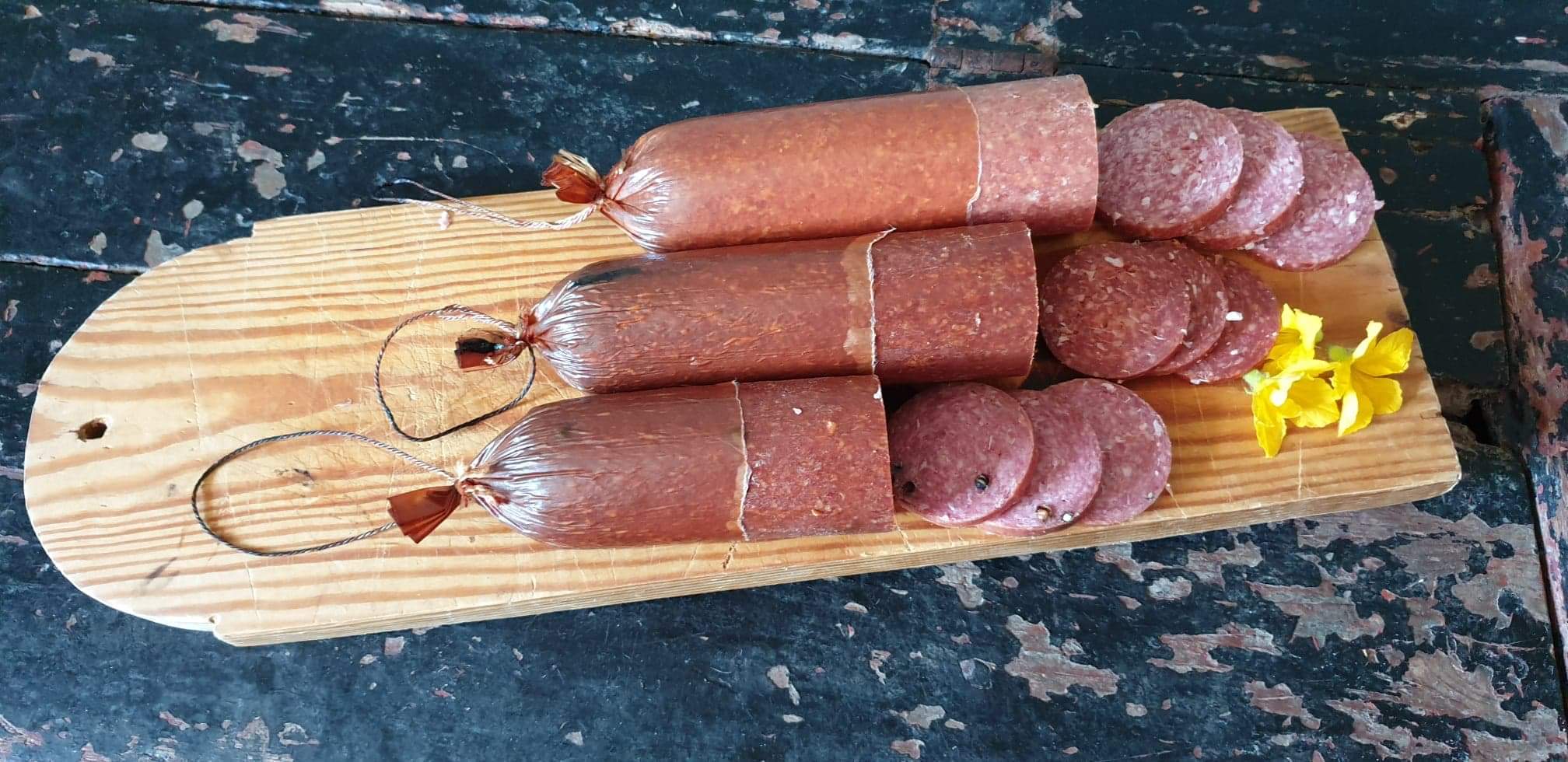 Egen produktion, spegepølser, mangalitza, skortskær, havnsø